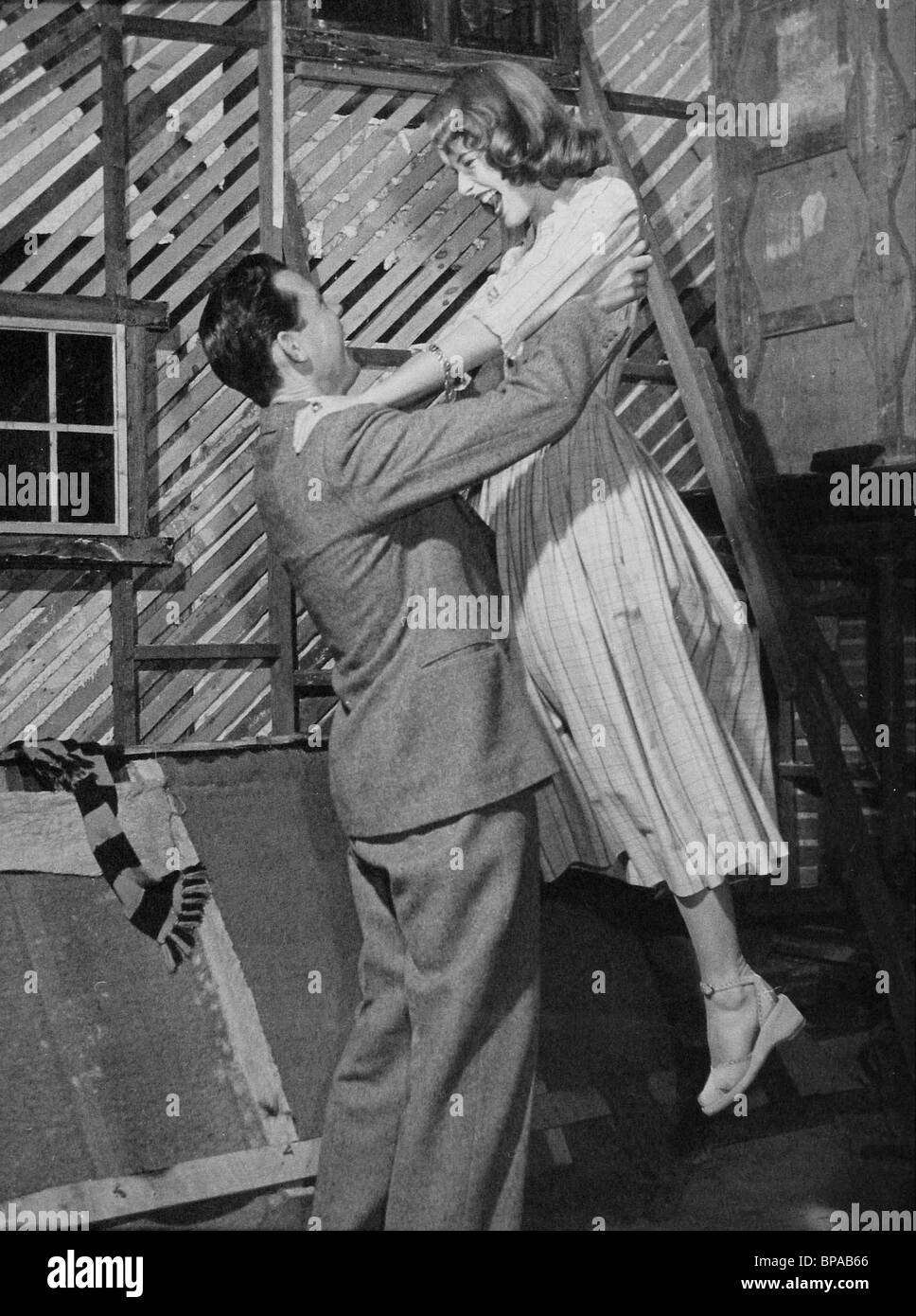 NIGEL BUCHANAN, SALLY ANN HOWES, FOOLS RUSH IN, 1949 Stock Photo