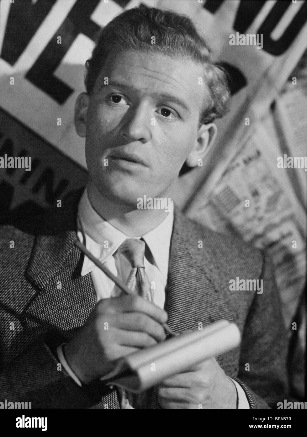 GORDON JACKSON STOP PRESS GIRL (1949) Stock Photo