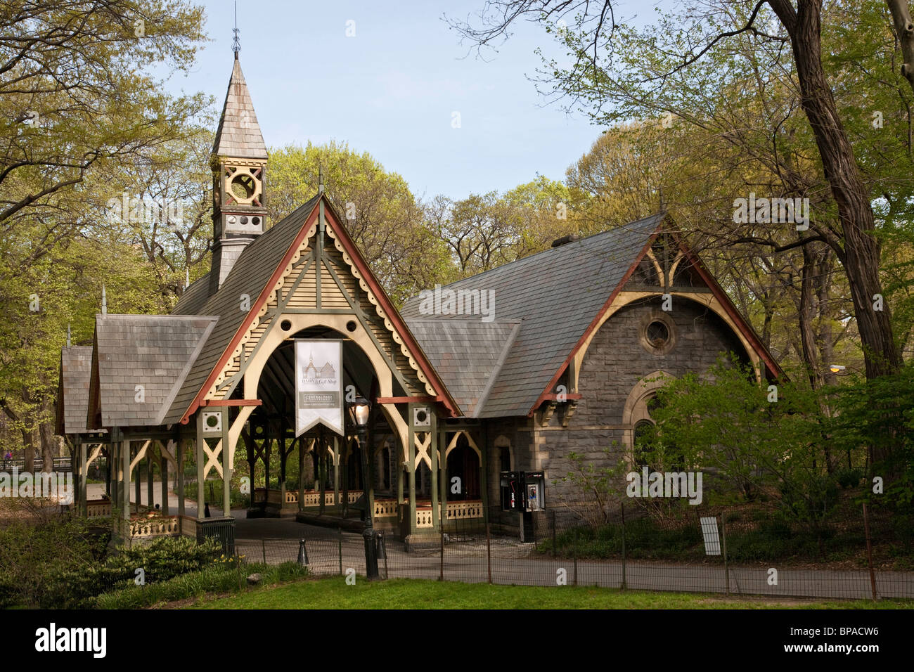 The Dairy Visitor Center and Gift Shop, Central Park, NYC Stock Photo