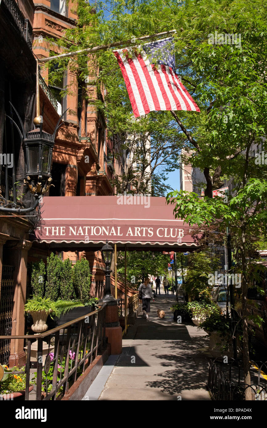 The National Arts Club, Gramercy Park, NYC Stock Photo Alamy