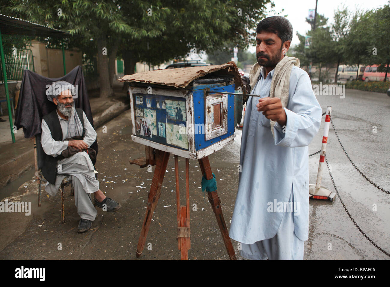 last analog camera in kabul Stock Photo