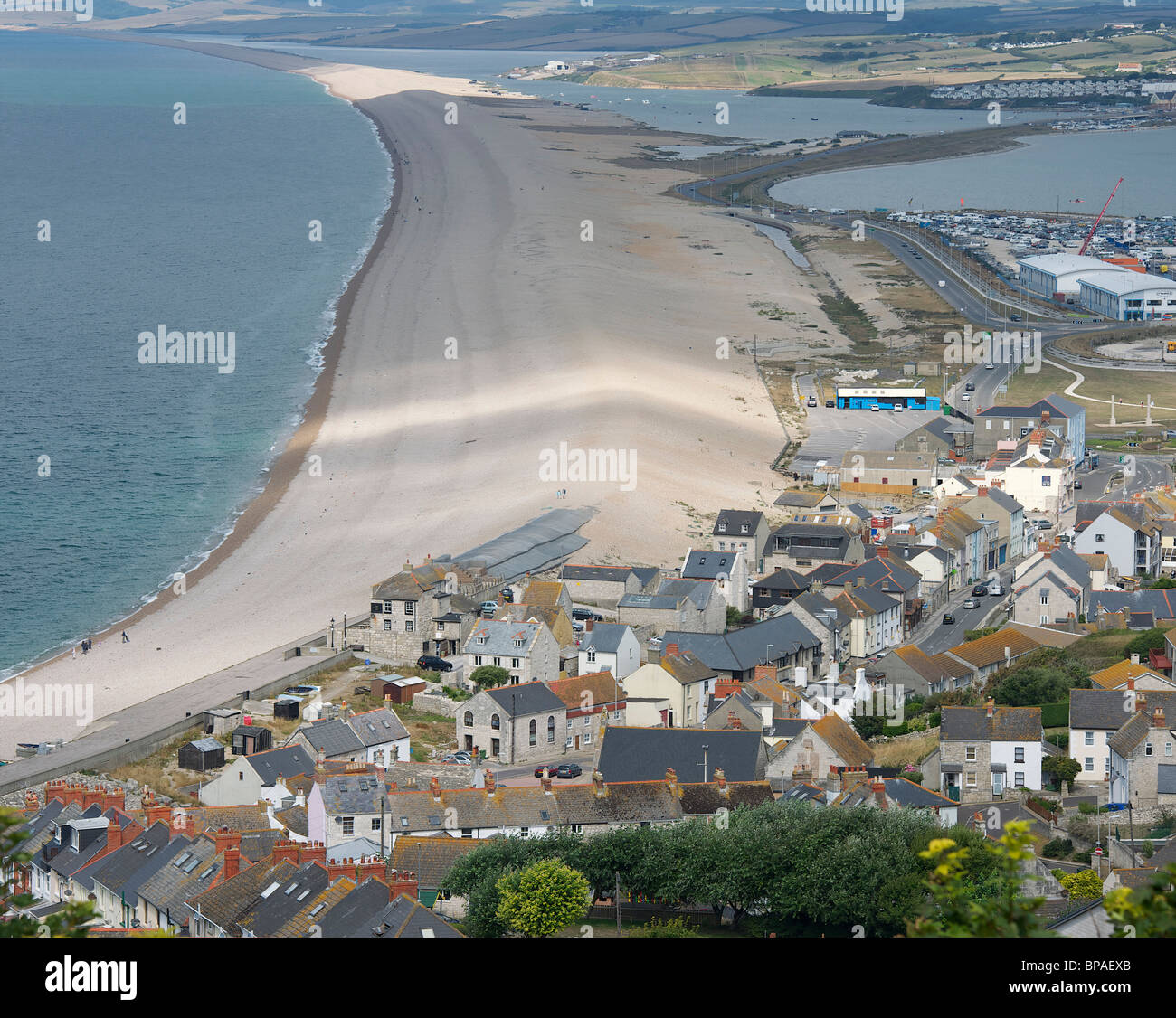 Britain from the Air - Chesil Beach