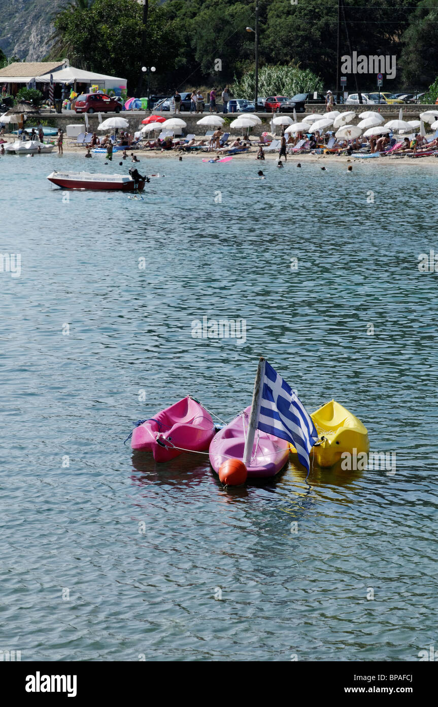 Boats - Corfu Stock Photo