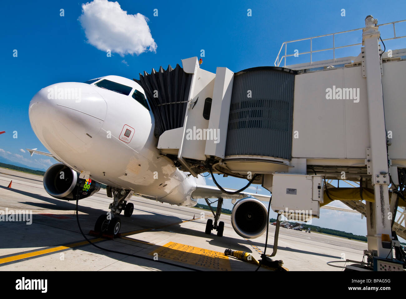 airport and fly, Malpensa airport, Milan, Italy Stock Photo - Alamy
