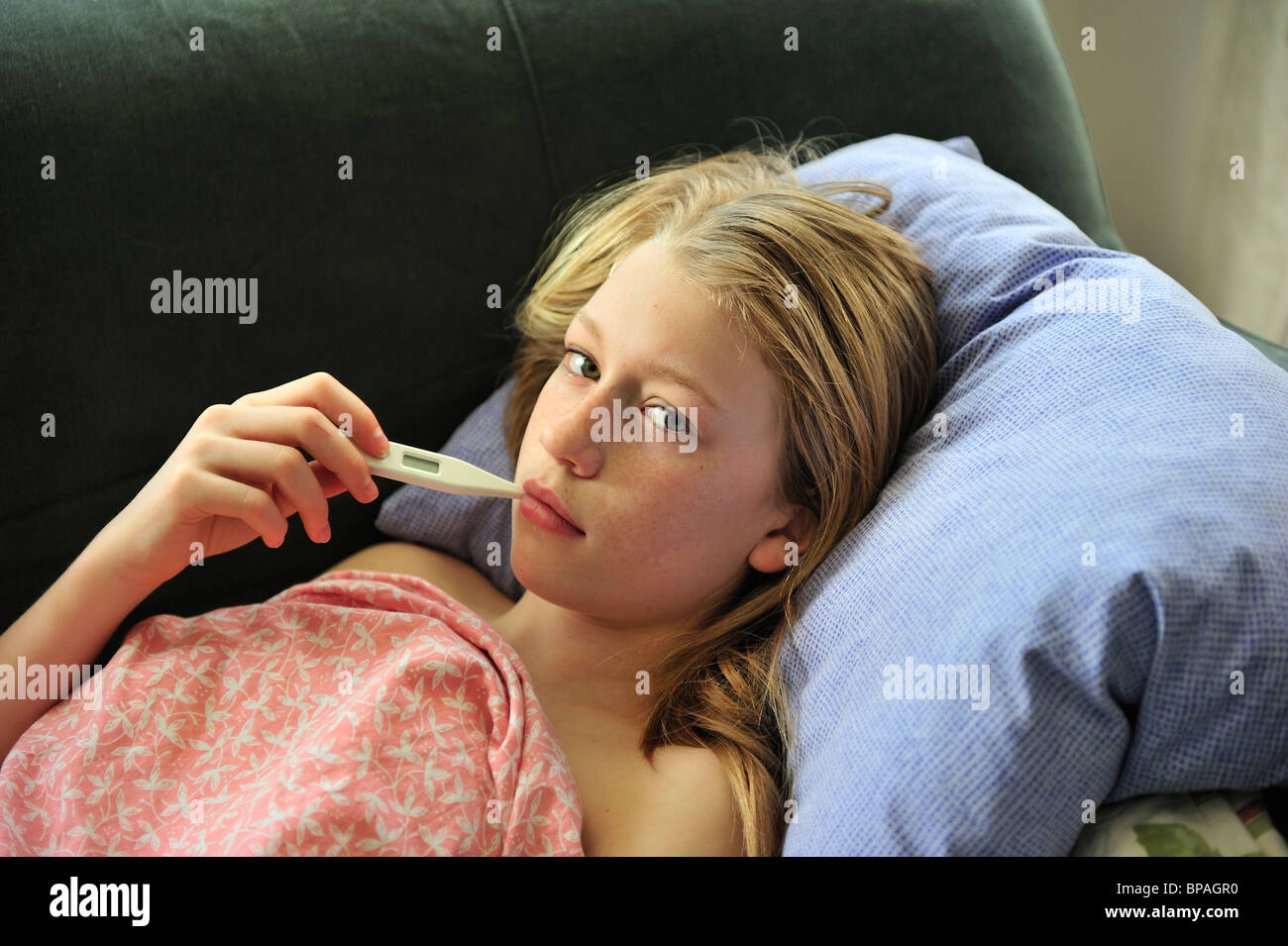 Bedridden girl hires stock photography and images Alamy