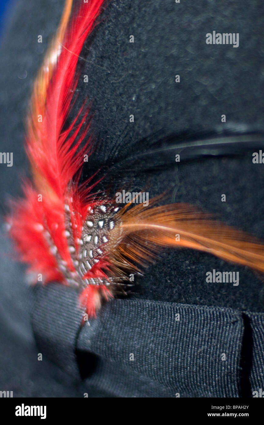 Feathers in his hat hi-res stock photography and images - Alamy
