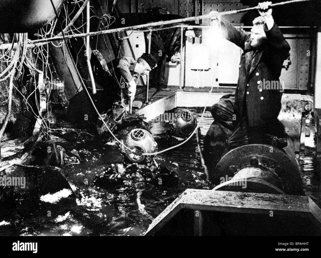 Movie Scene Sink The Bismarck 1960 Stock Photo 30966148