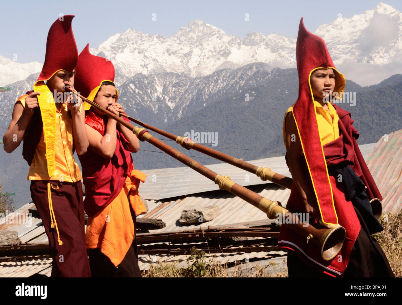 Sikkim traditional music hires stock photography and images Alamy