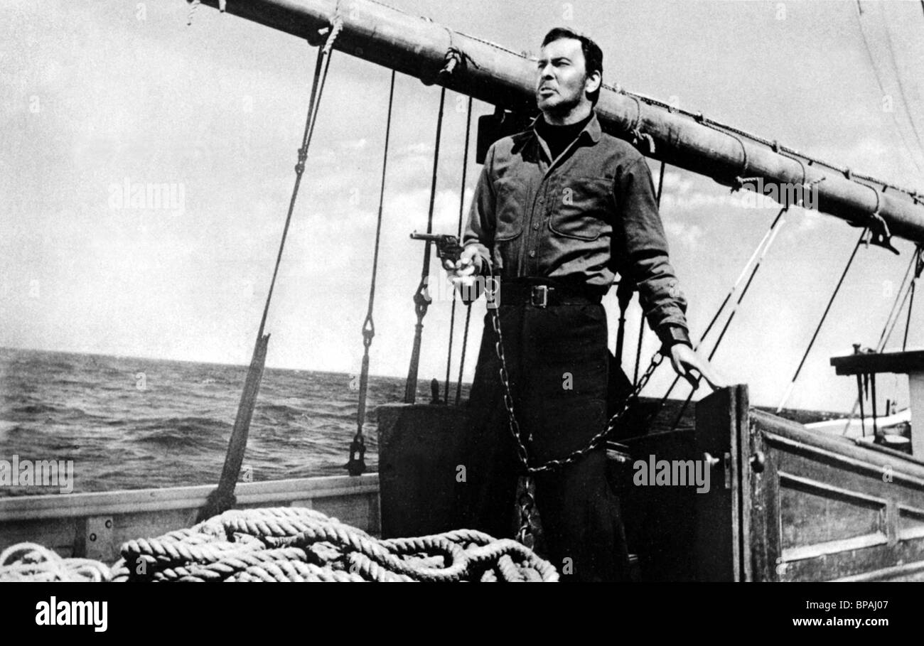 Barry Sullivan Wolf Larsen 1958 Stock Photo Alamy