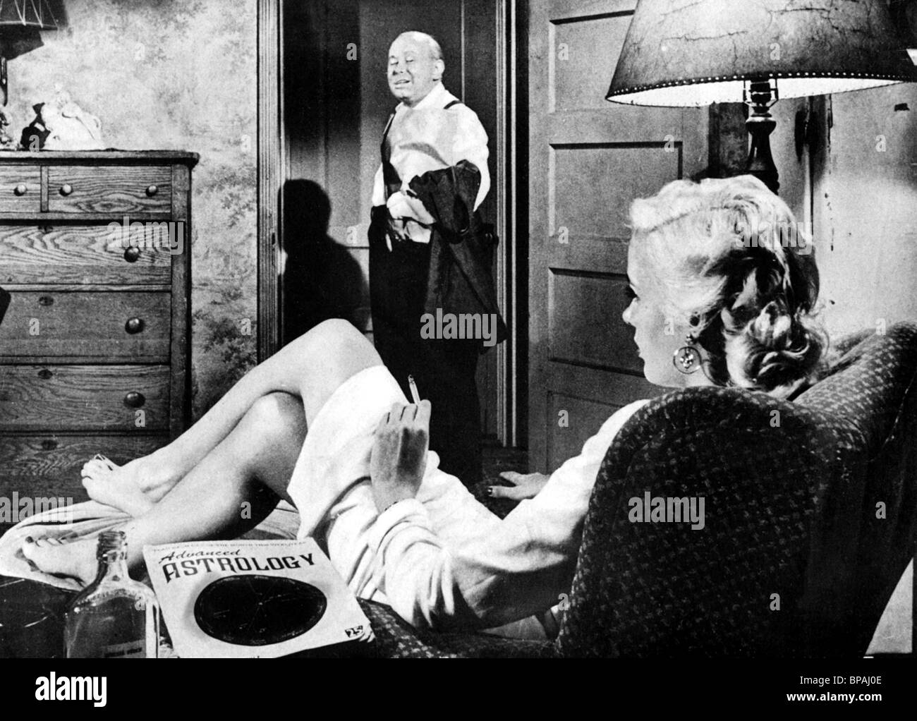 8x10 Print Beverly Michaels Wicked Woman 1953 Percy Helton Film Noir #BM33