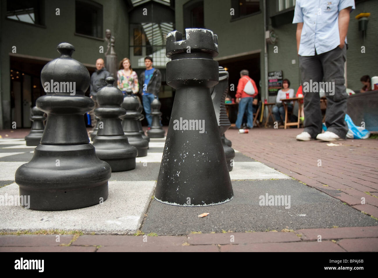 Chess Amsterdam Netherlands Stock Photo Alamy