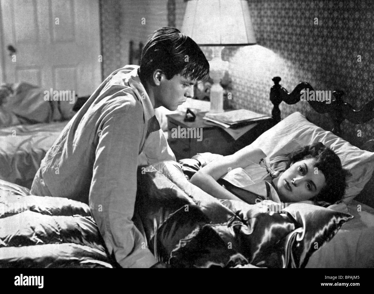 Robert wagner barbara bates let s make it legal 1951 stock photo alamy