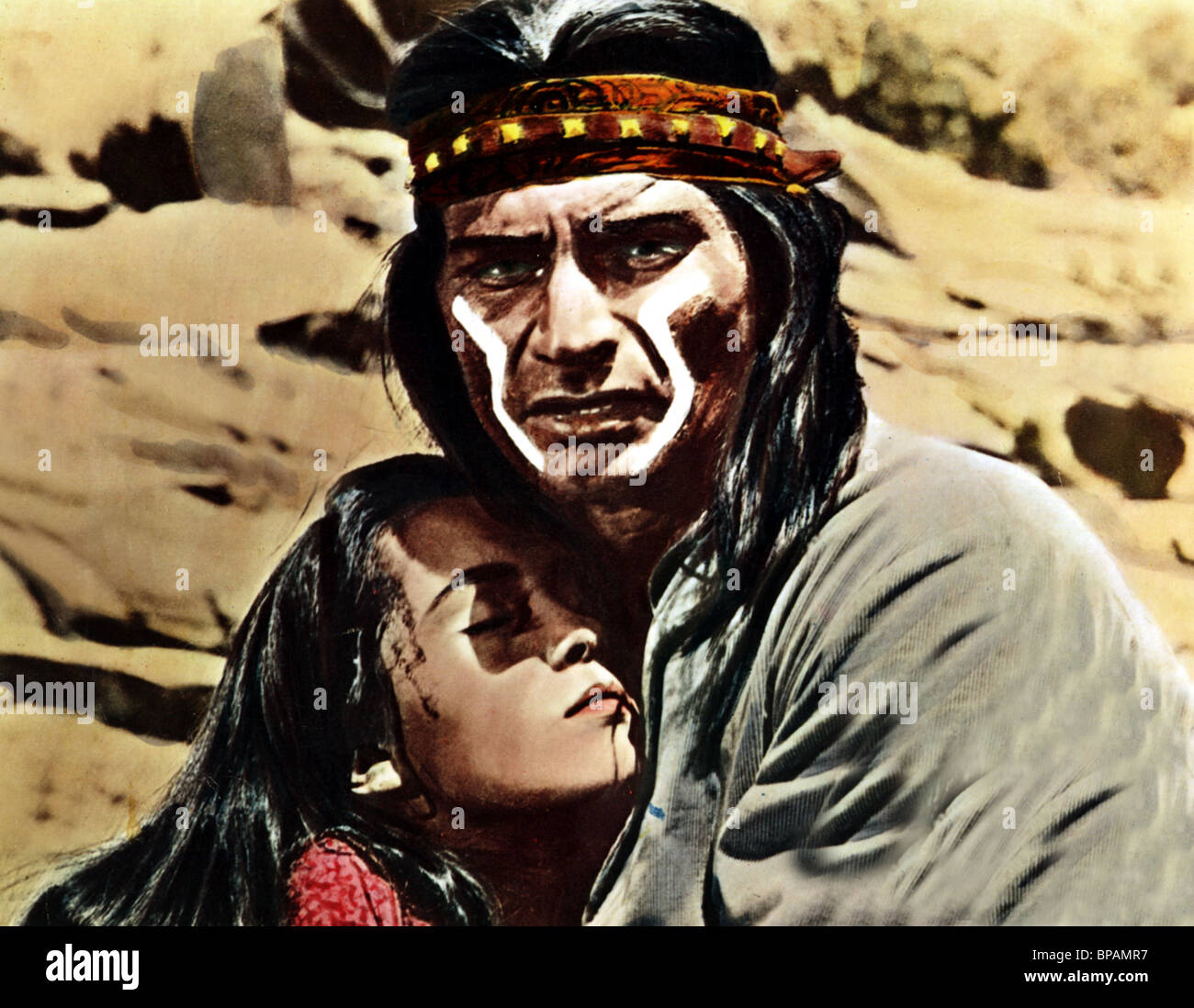 JEFF CHANDLER THE BATTLE AT APACHE PASS (1951 Stock Photo - Alamy