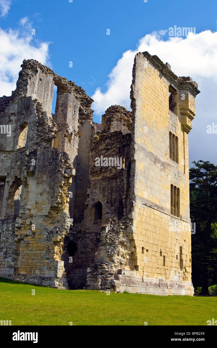 Old Wardour Castle, near Salisbury, Wiltshire, England Stock Photo