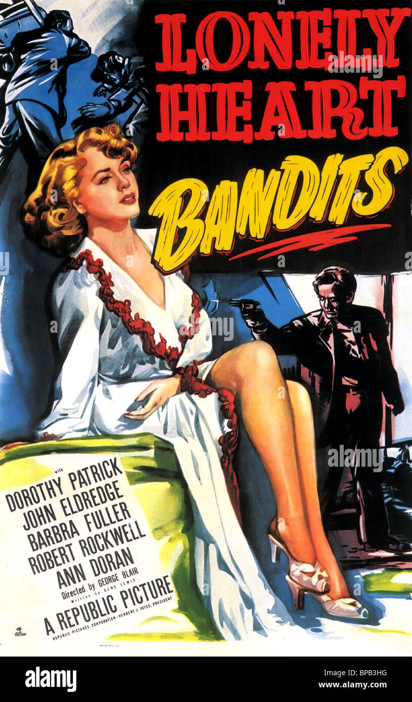 MOVIE POSTER LONELY HEART BANDITS (1950 Stock Photo Alamy