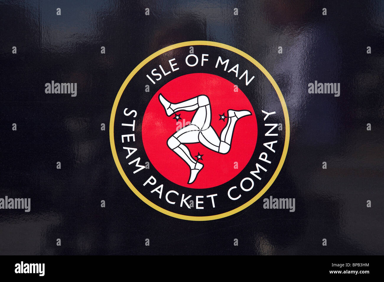 Isle of Man Steam Packet Company logo Stock Photo