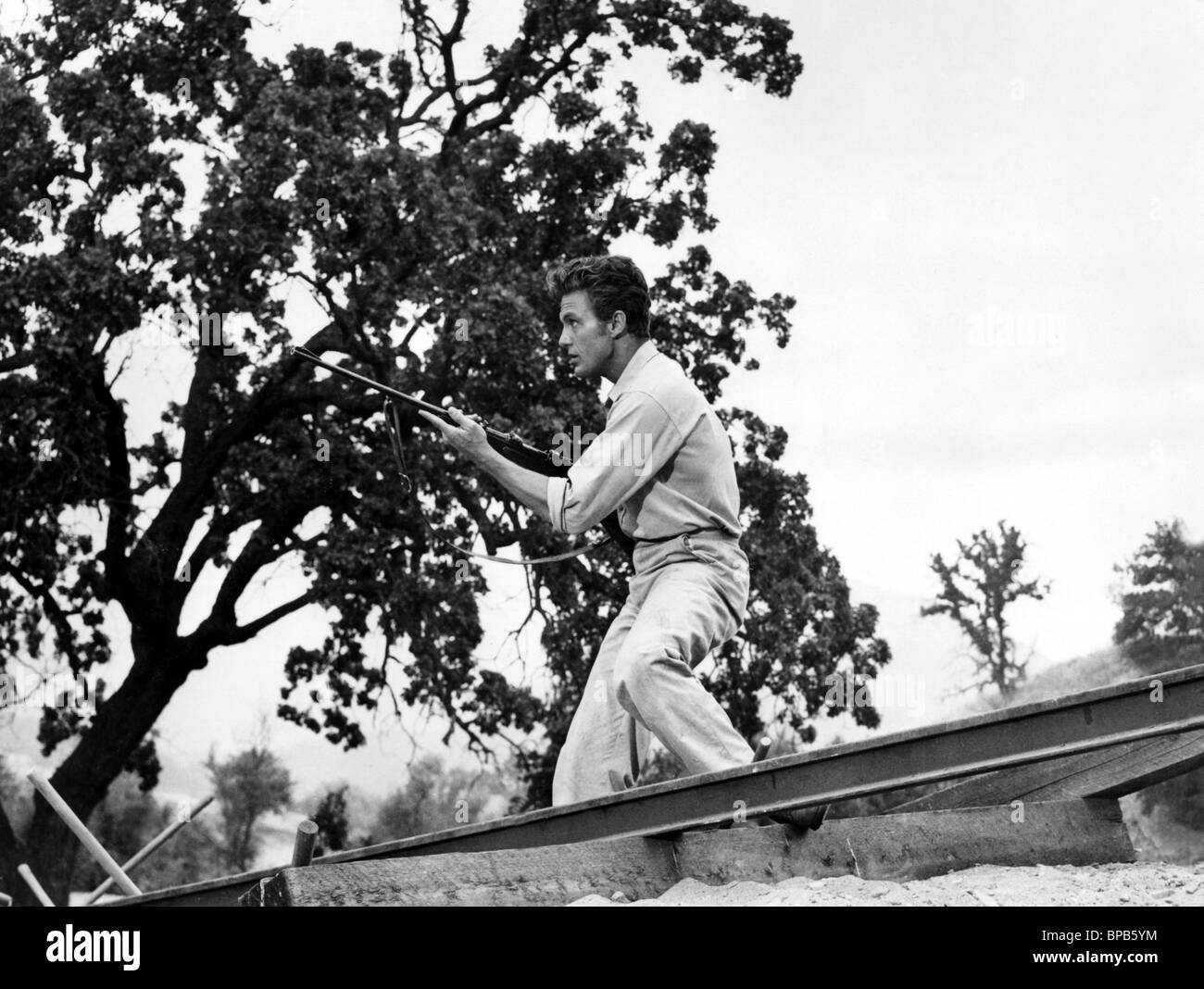 ROBERT STACK BWANA DEVIL (1952) Stock Photo