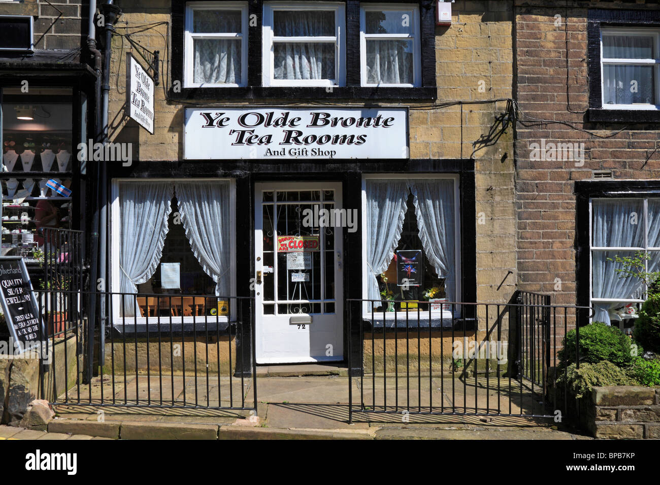 Ye Olde Bronte Tea Rooms On Main Street In Haworth West