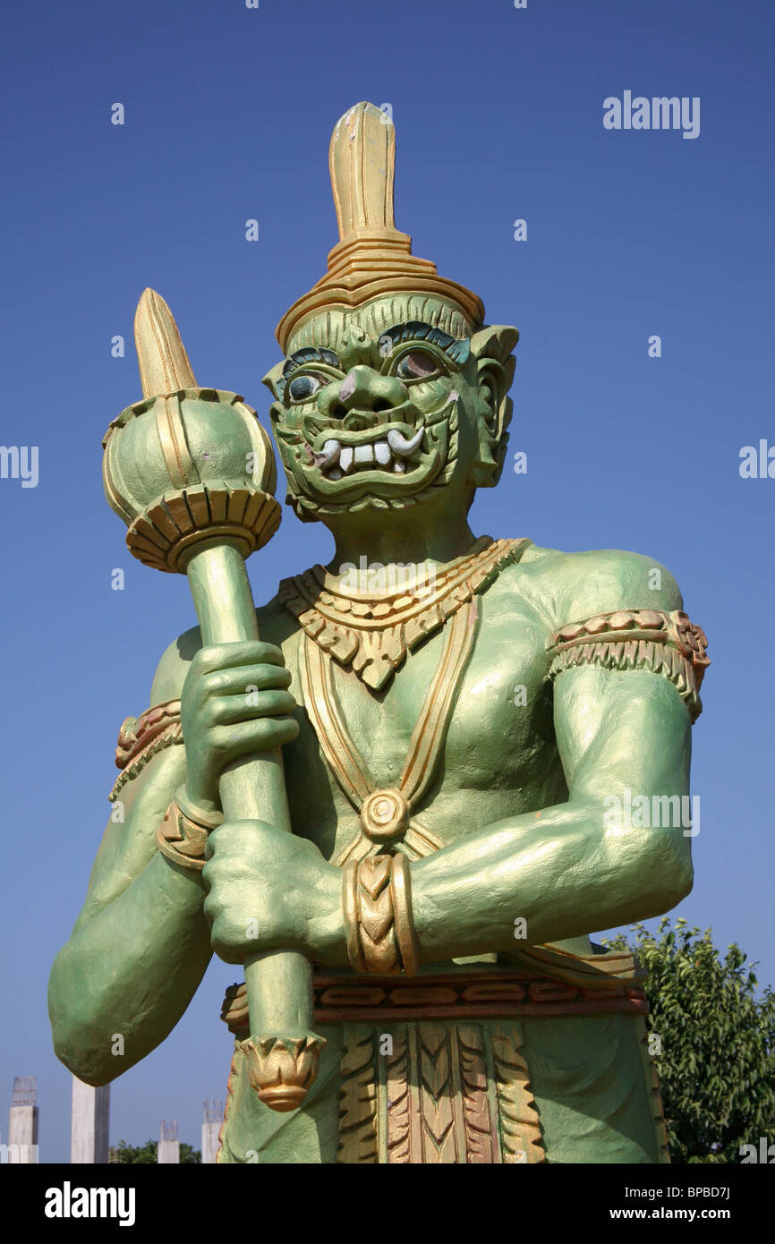 Wat Hanchey at Kampong Cham, Cambodia Stock Photo