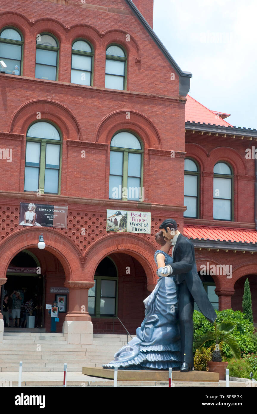 Gigantic Statue at the Key West Museum of Art & History, formerly the Old Post Office and