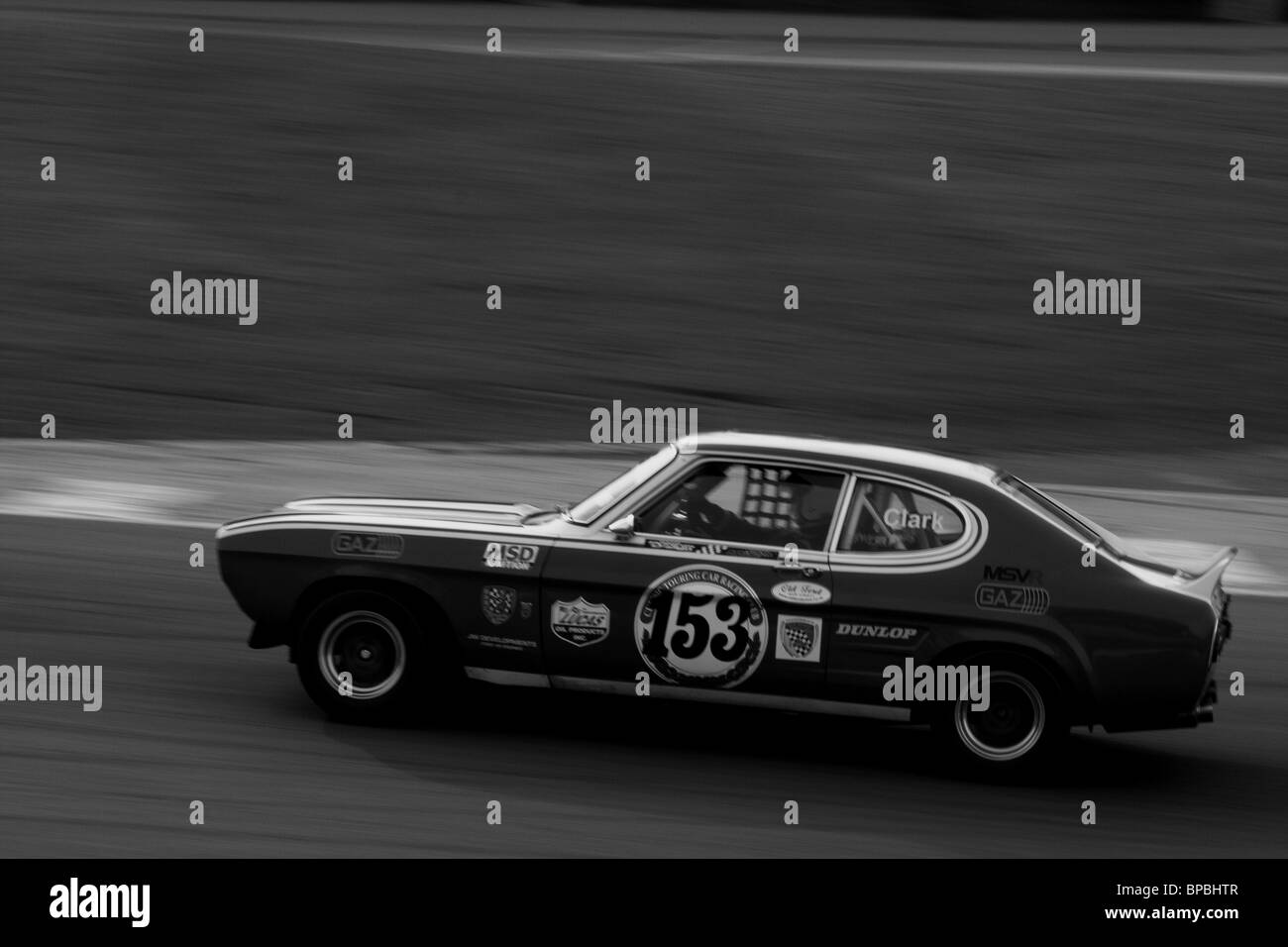 Ford capri racing Black and White Stock Photos & Images - Alamy