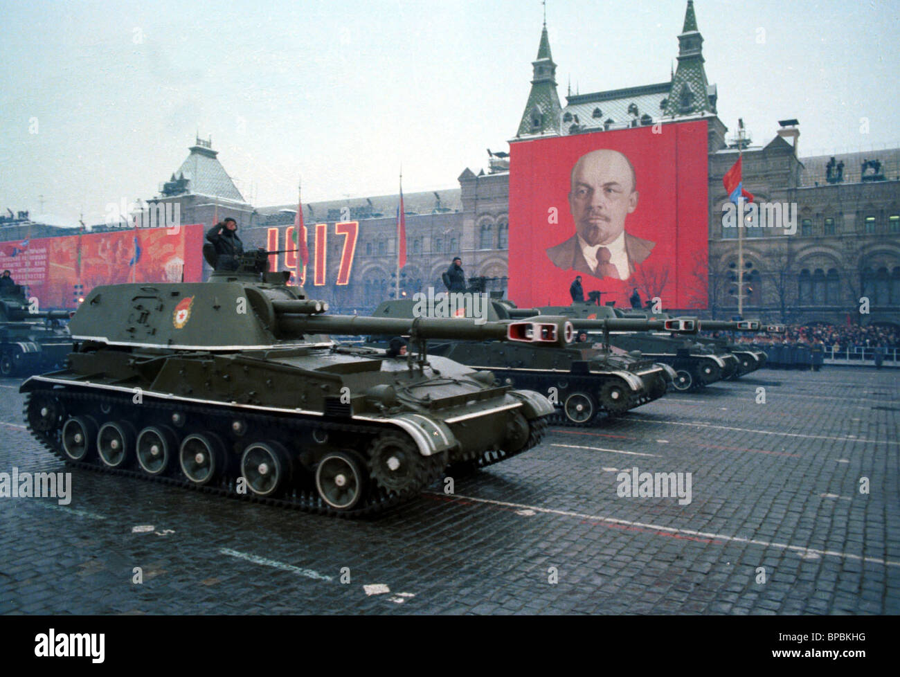 The 60th Anniversary Of The October Revolution High Resolution Stock ...