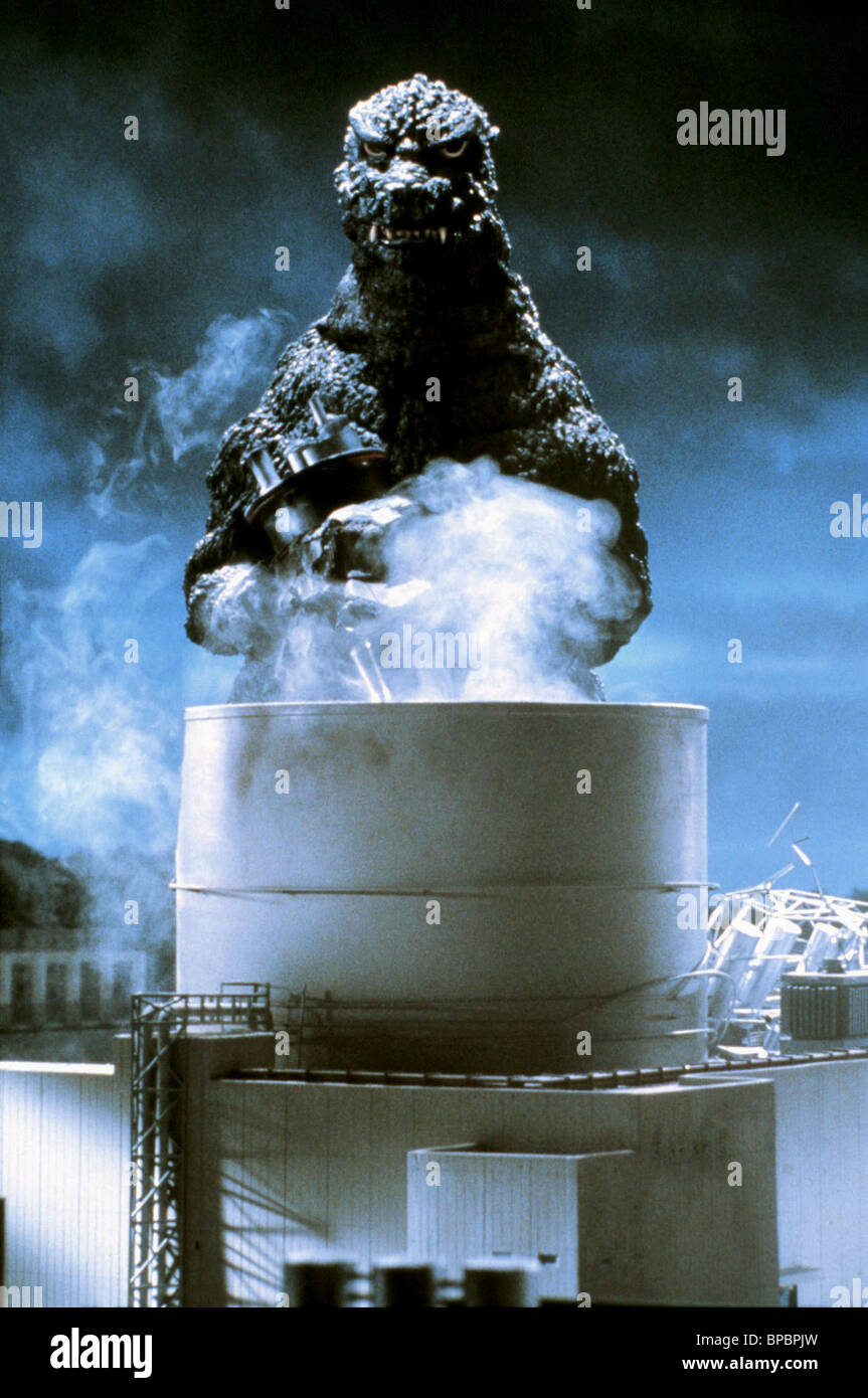 Monster Scene The Return Of Godzilla 1984 Stock Photo Alamy