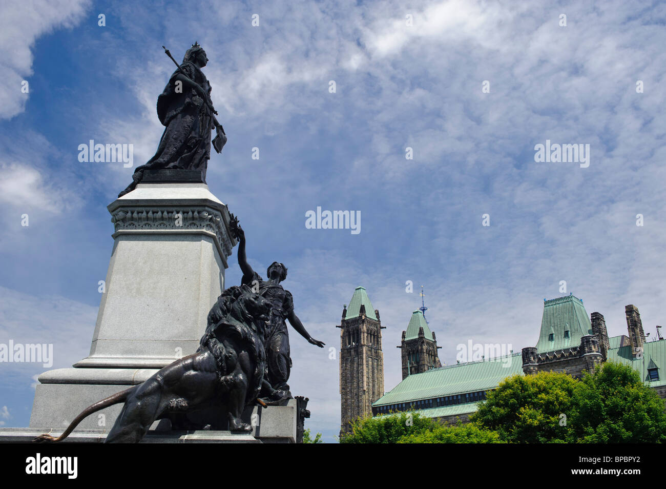 Statue on parliament hill ottawa hires stock photography and images