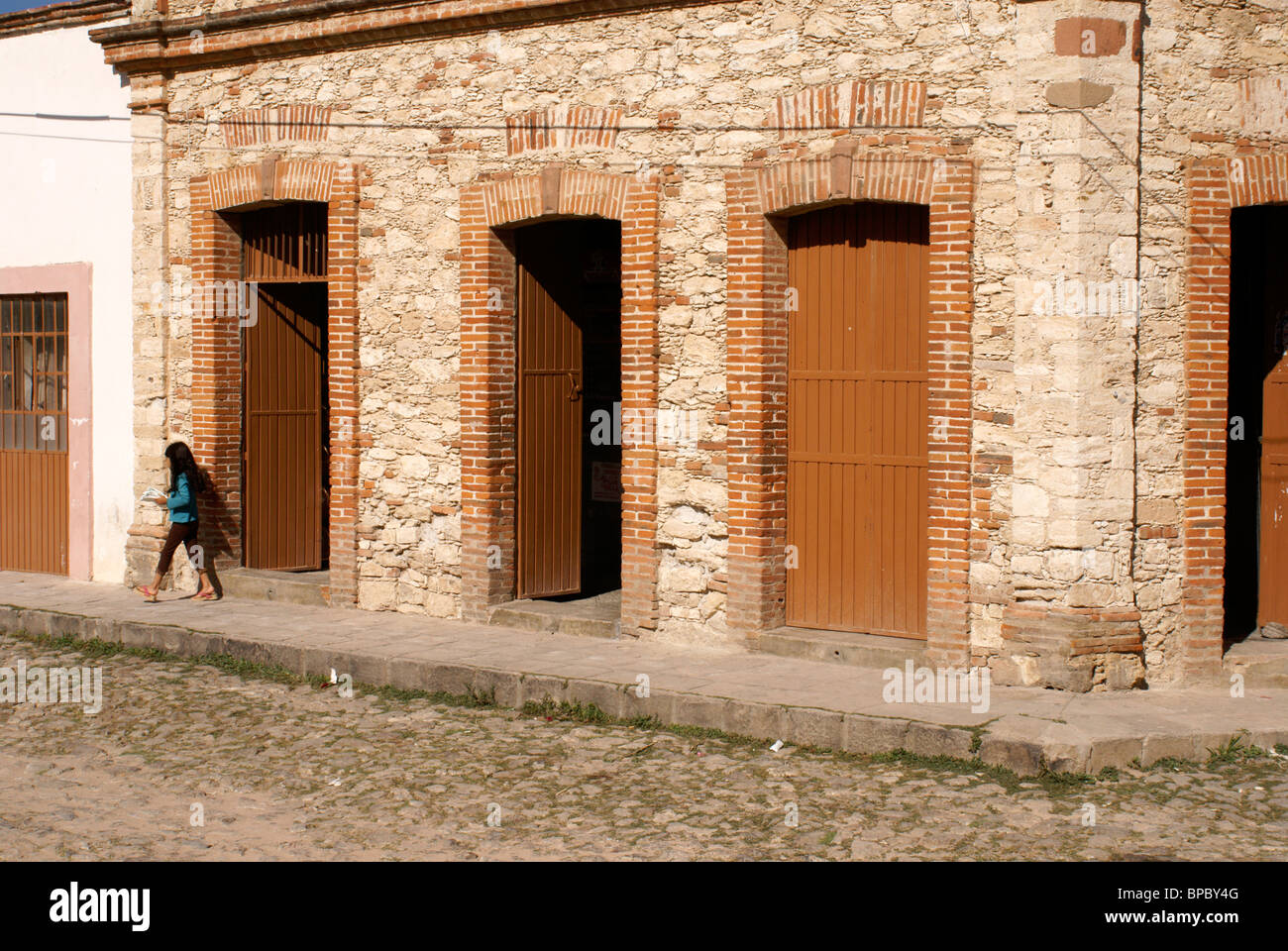 Corner store in the 19th century mining town of Mineral de Pozos