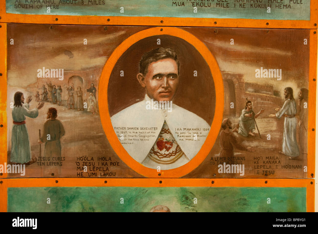 Father Damien or Saint Damien de Veuster of Molokai Stock Photo Alamy