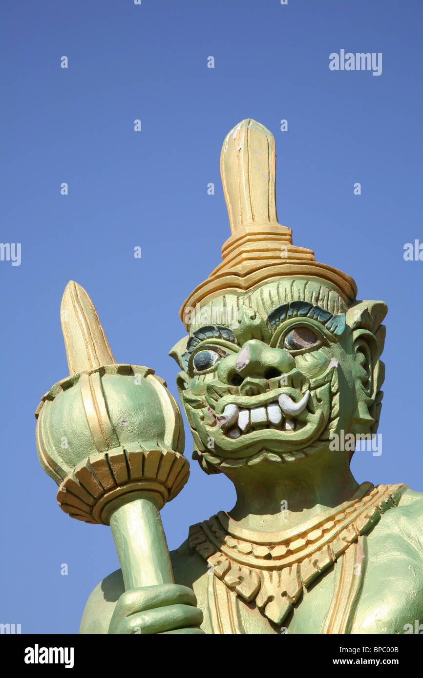 Wat Hanchey at Kampong Cham, Cambodia Stock Photo