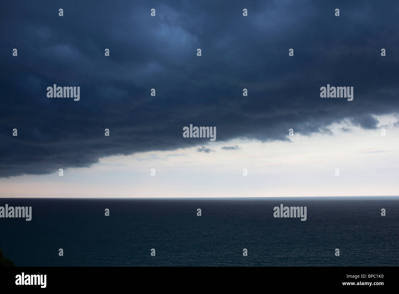 Tropical storm breaking over the south china sea at Kuantan, malaysia ...