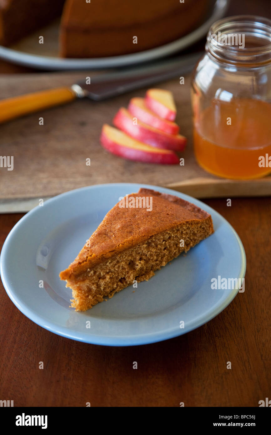 Rosh Hashanah Honey cake Stock Photo Alamy
