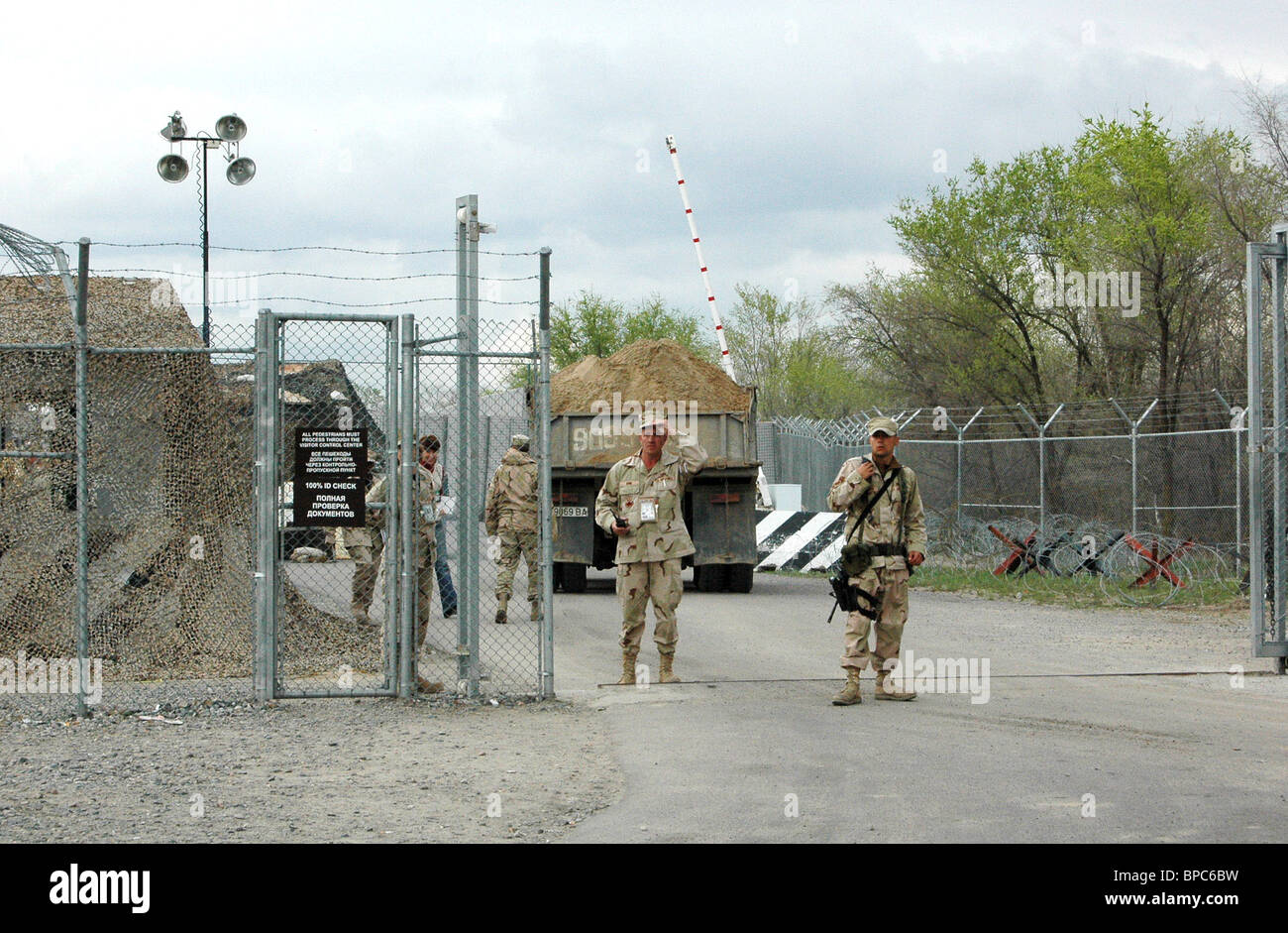 Manas Air Base In Kyrgyzstan High Resolution Stock Photography and