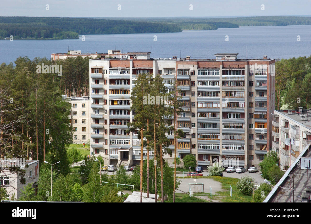 Pictures Of The Town Of Zarechny Sverdlovsk Region Stock Photo Alamy