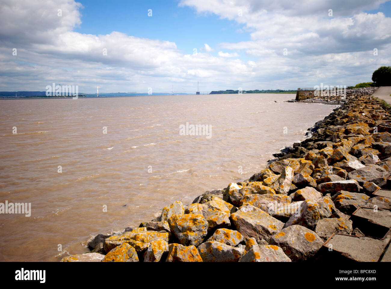 Redwick New Passage Redwick South Gloucestershire UK River Severn Estuary Old ...