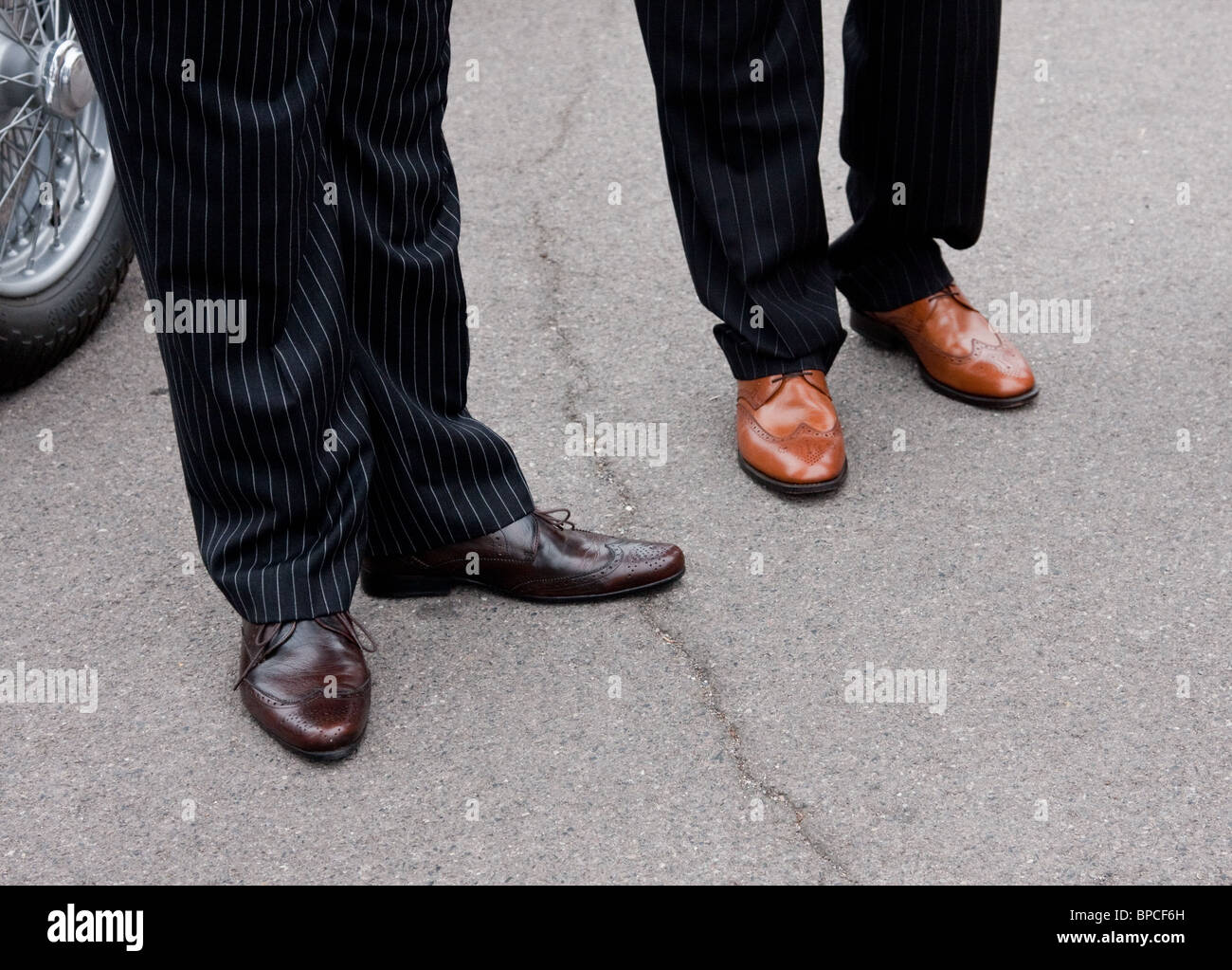Men's shoes and 1950s hi-res stock photography and images - Alamy
