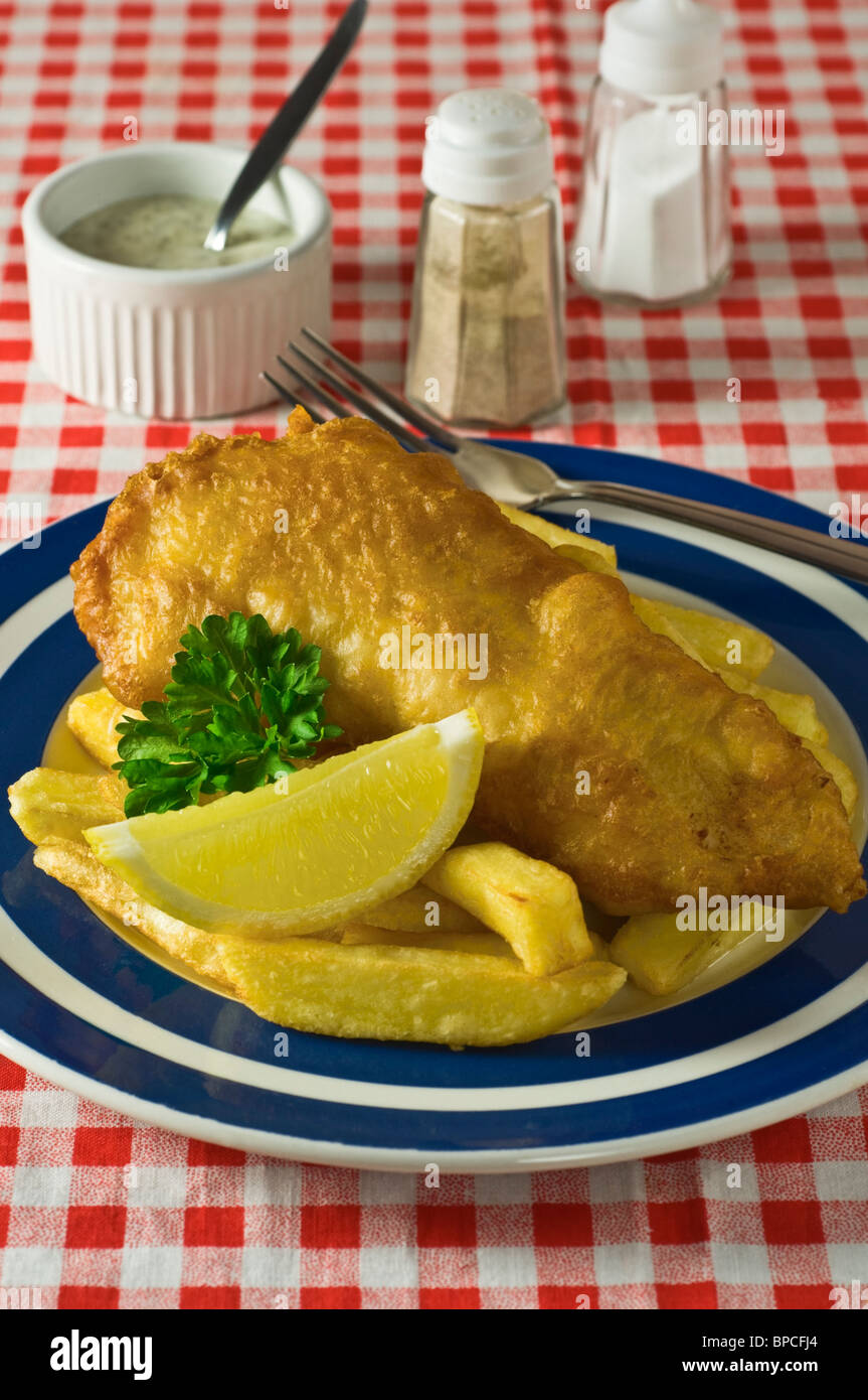 Fish and chips Traditional food UK Stock Photo Alamy