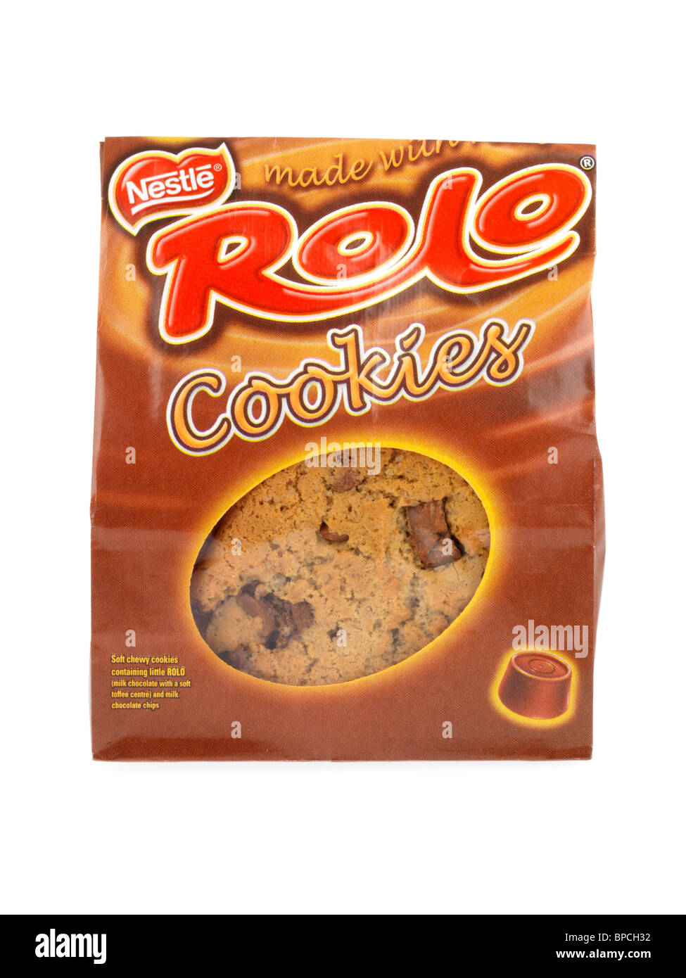 A packet of Nestle Rolo Rolos sweets on a white background Stock Photo -  Alamy