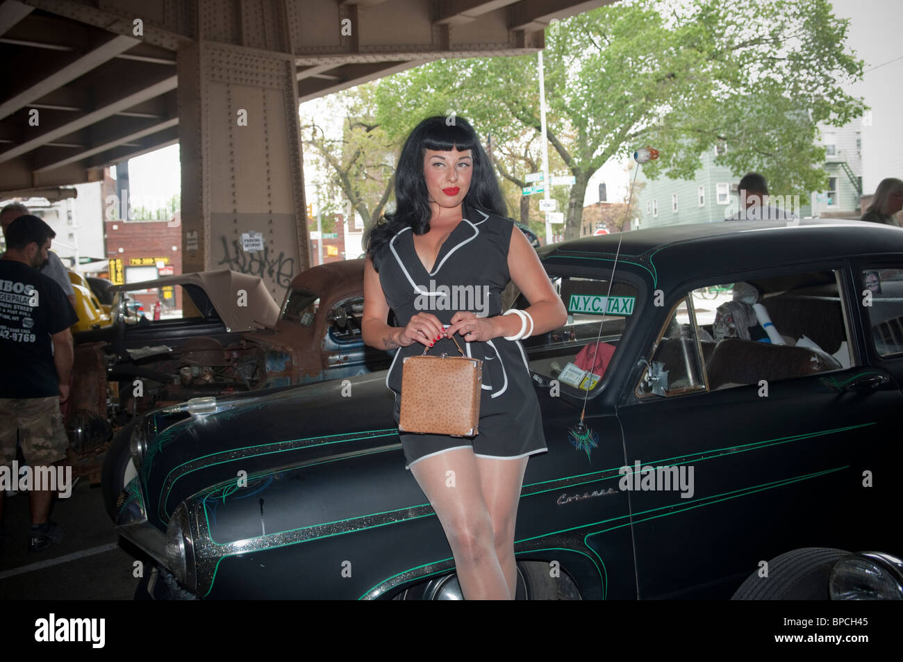 Custom car girl hi-res stock photography and images - Alamy