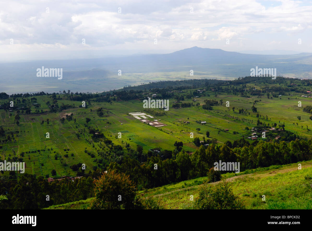 Great Rift Valley, Kenya, looking west Stock Photo
