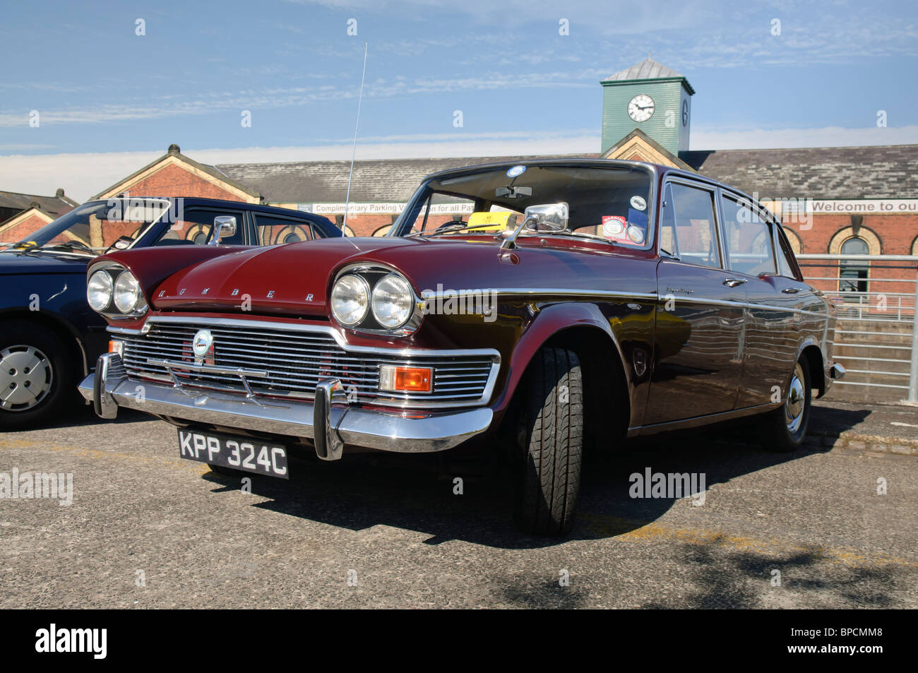 Humber Super Snipe Series V at a classic car rally Stock Photo