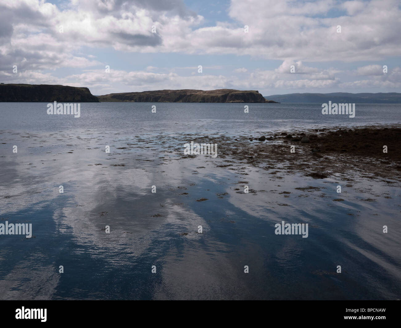 Uig Bay and Harbour Isle of Skye May 2010 Stock Photo