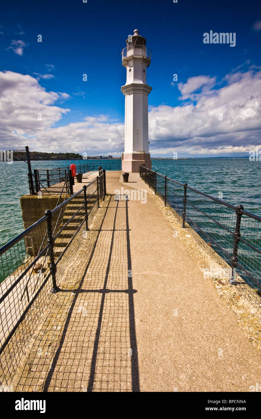 Lighthouse at Newhaven Stock Photo Alamy