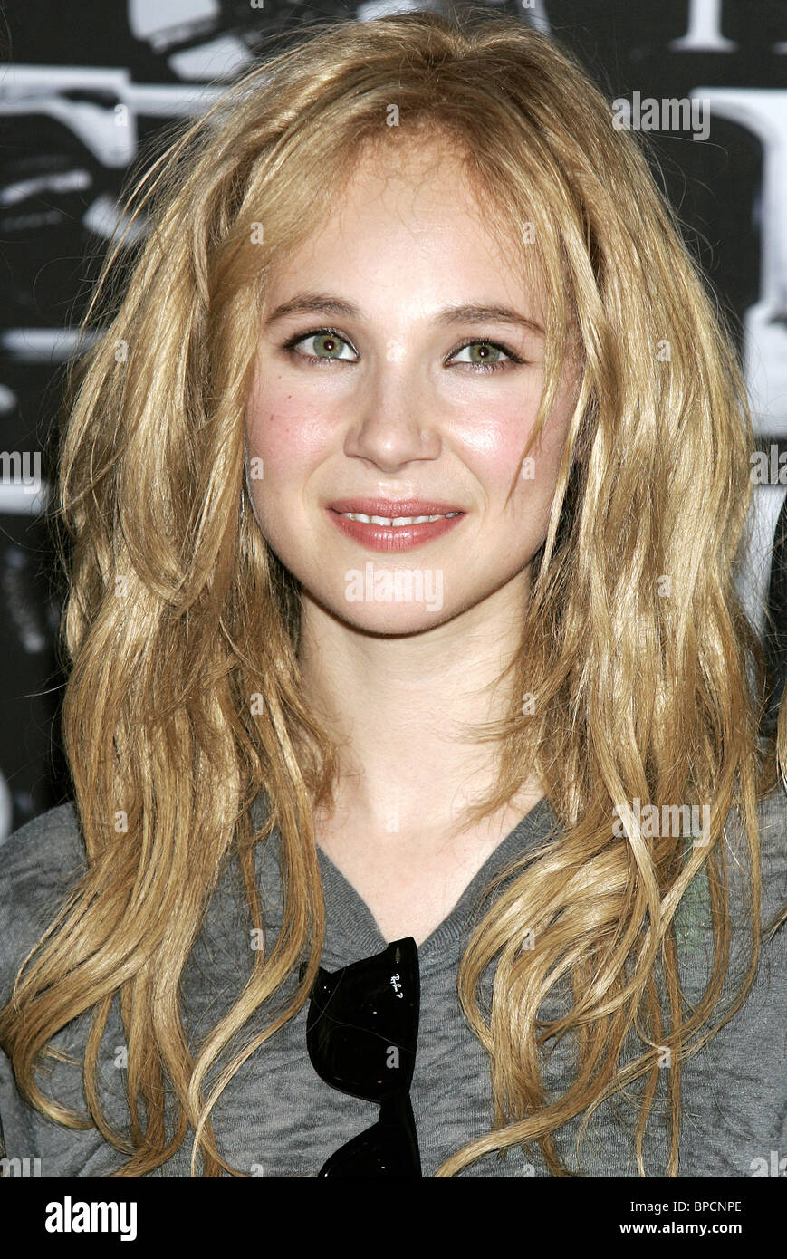JUNO TEMPLE THE THREE MUSKETEERS PHOTOCALL HOTEL BAYRISCHER HOF MUNICH GERMANY 20 August 2010 Stock Photo
