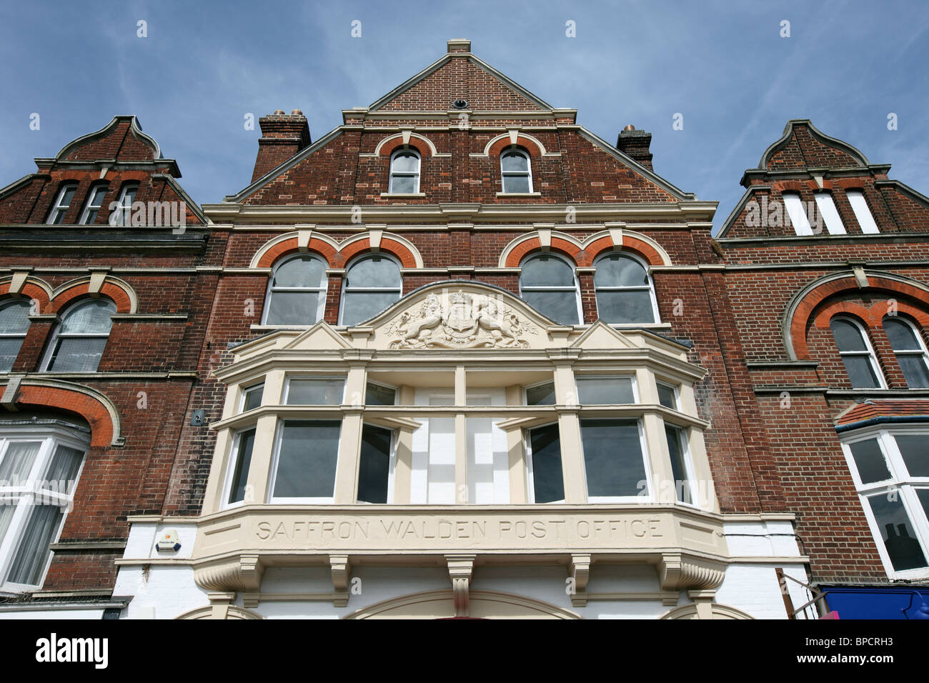 Old post office building in Saffron Walden Essex England Stock Photo