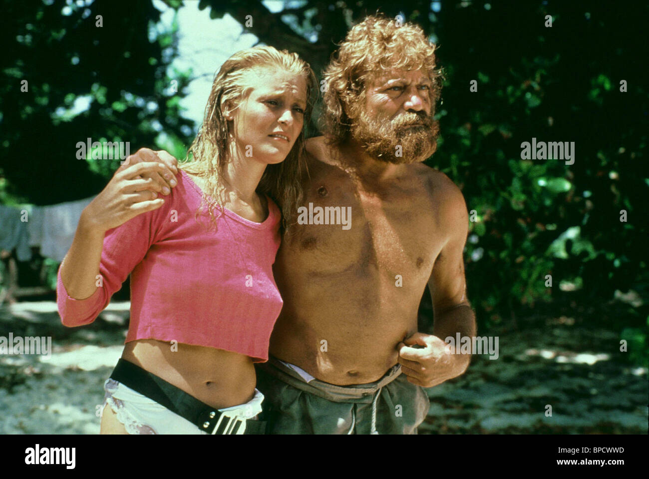 AMANDA DONOHOE & OLIVER REED CASTAWAY (1986 Stock Photo 31016537 Alamy
