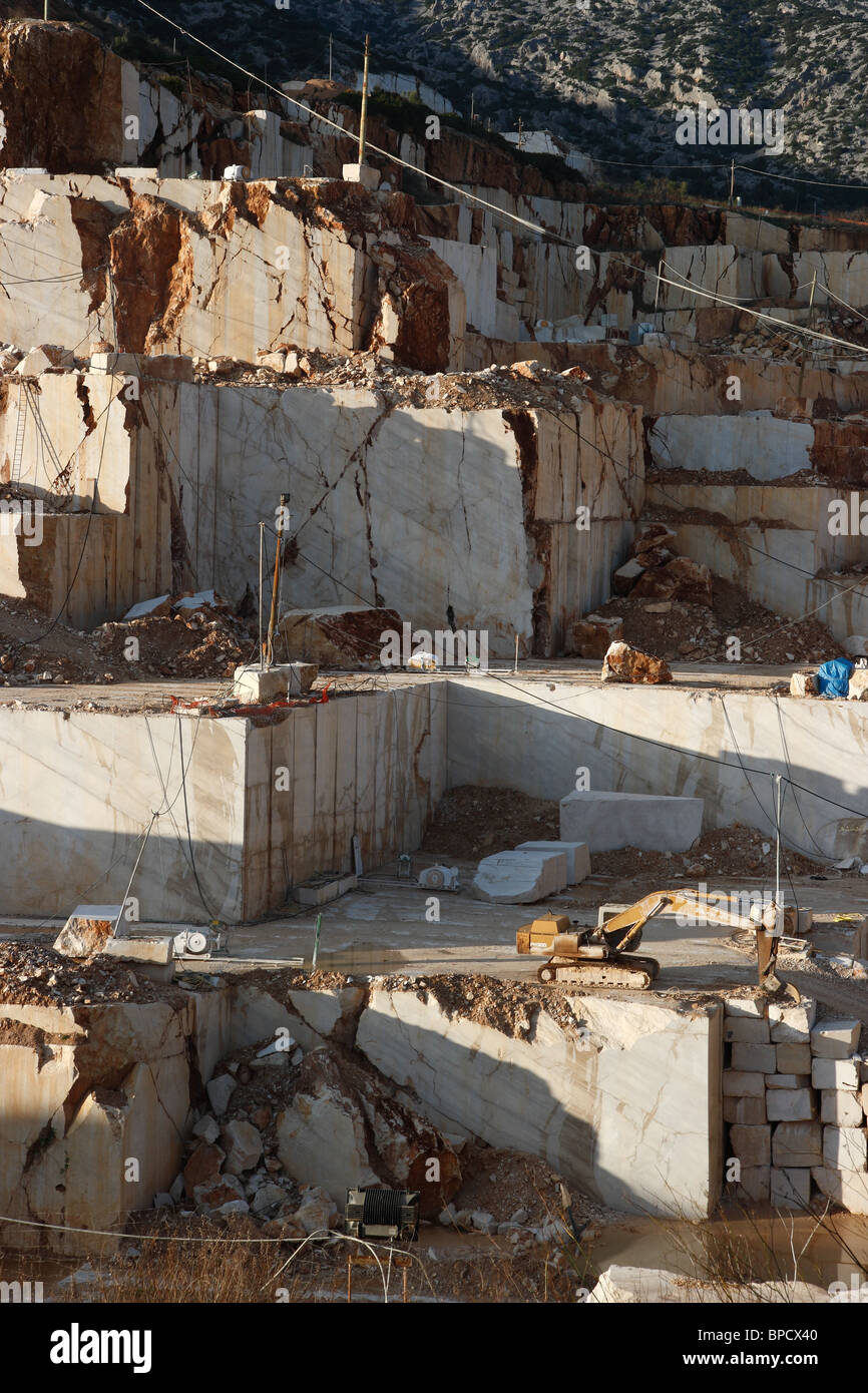 A marble quarry, Orosei, Italy Stock Photo Alamy