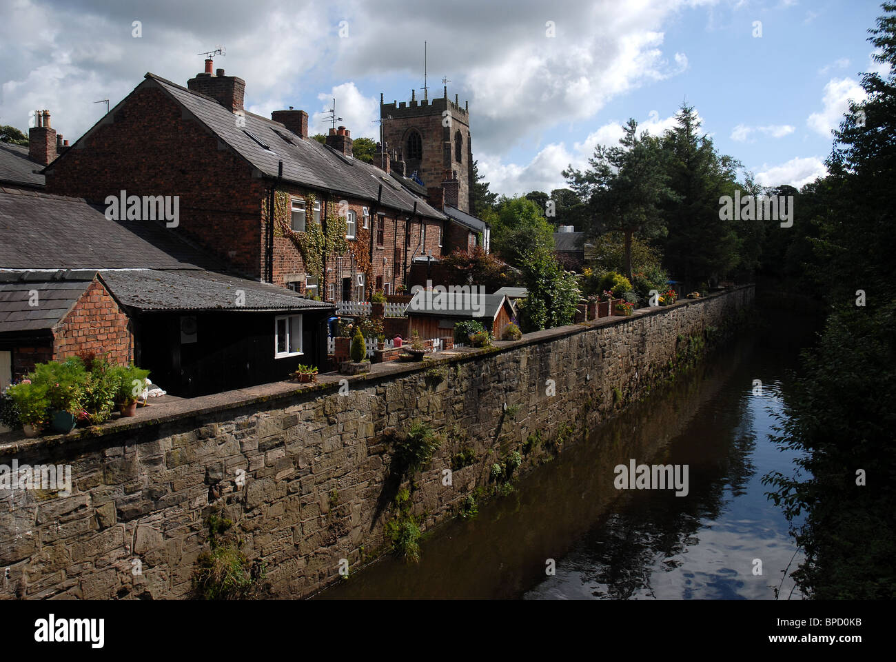 The village of Croston in Lancashire between Chorley and Southport with