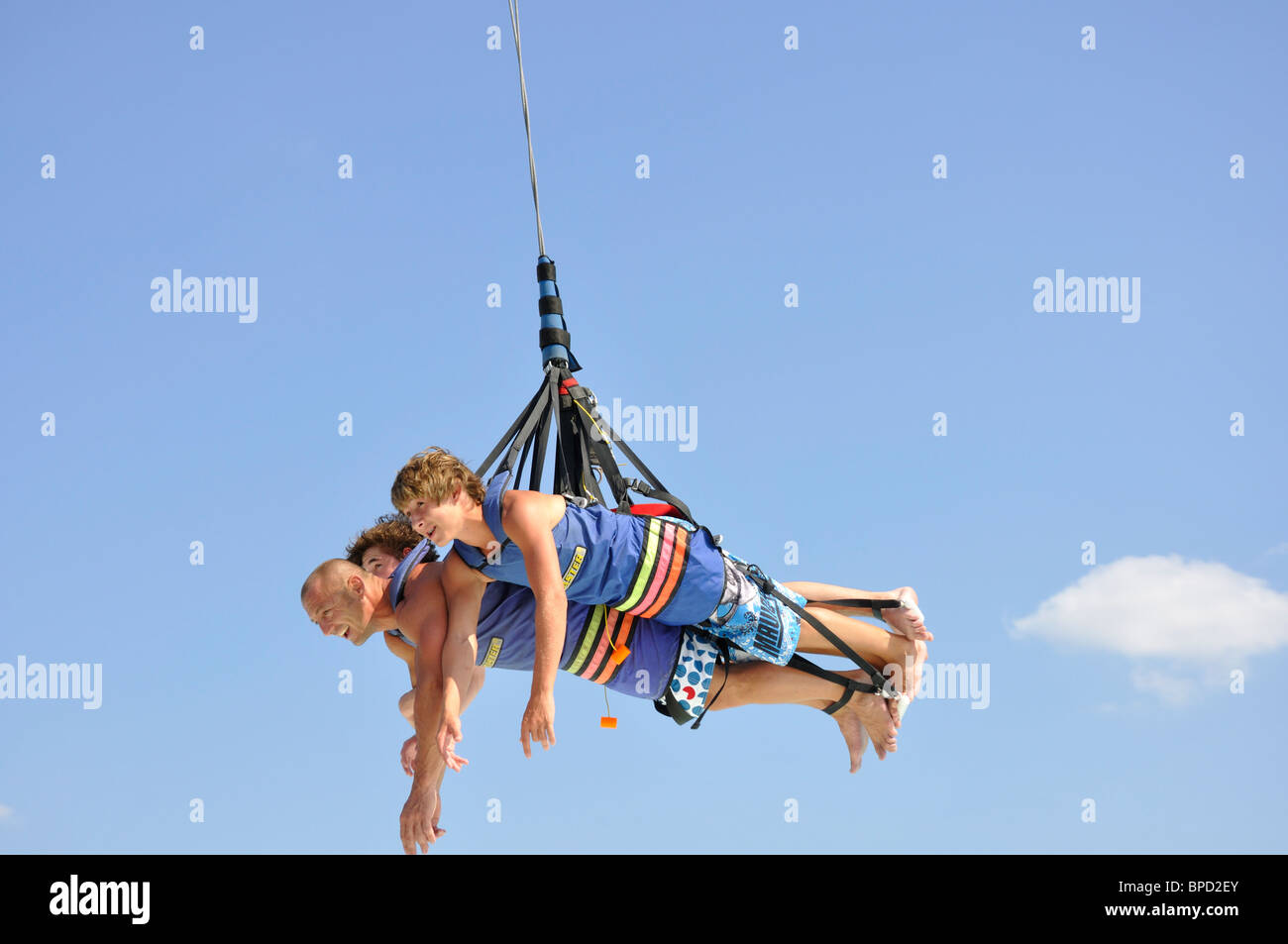 Sky Coaster Swing At Hurricane Harbor Waterpark Six Flags